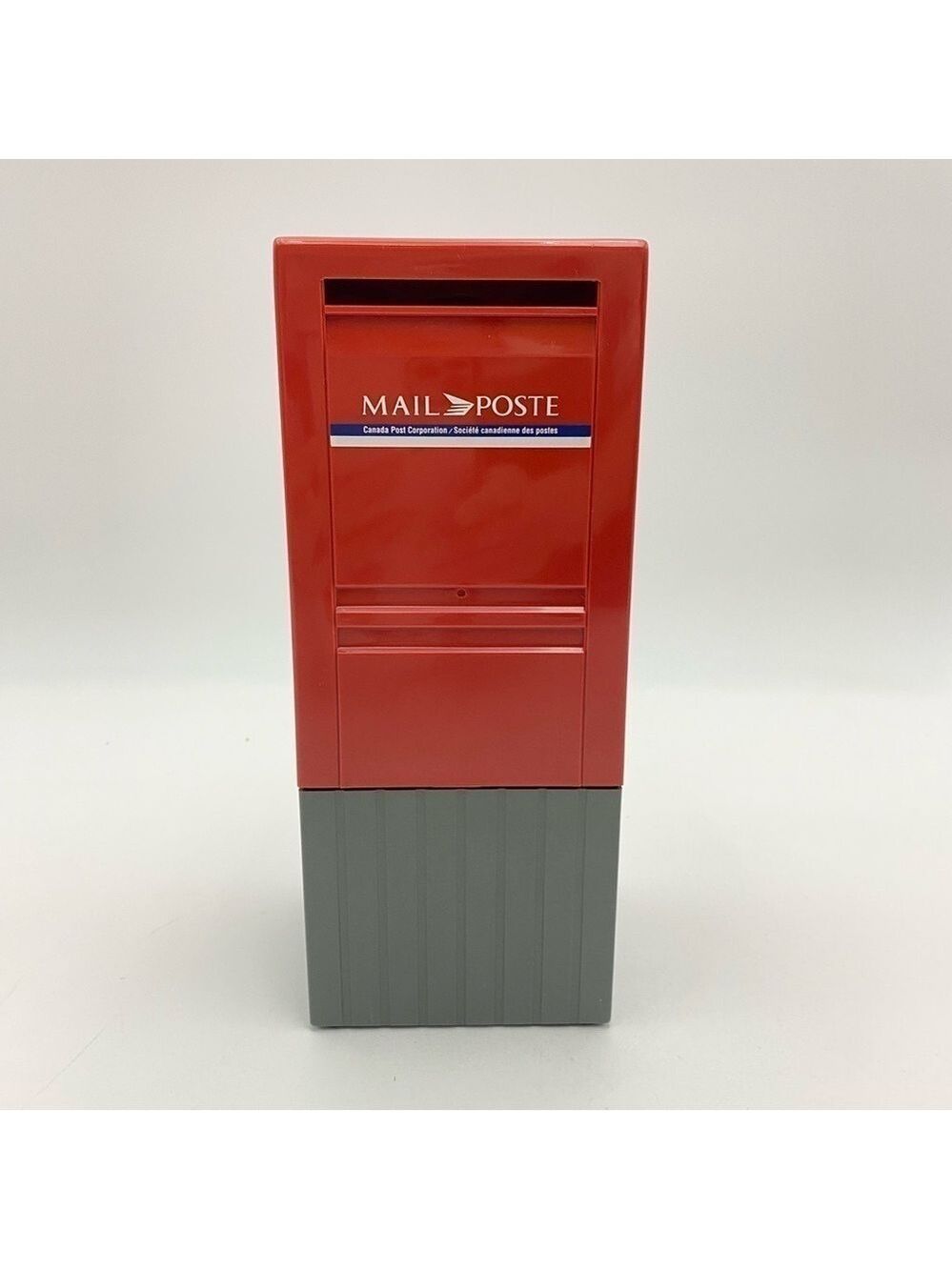 Vintage 90s Canada Post Street Corner Mailbox Piggy Bank 8”